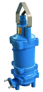 3 Phase 1750 RPM Keen Pump K4VK1500M4-43 150 hp 4 Discharge Submersible Sewage Pump 460V 2 Vane Enclosed Impeller 